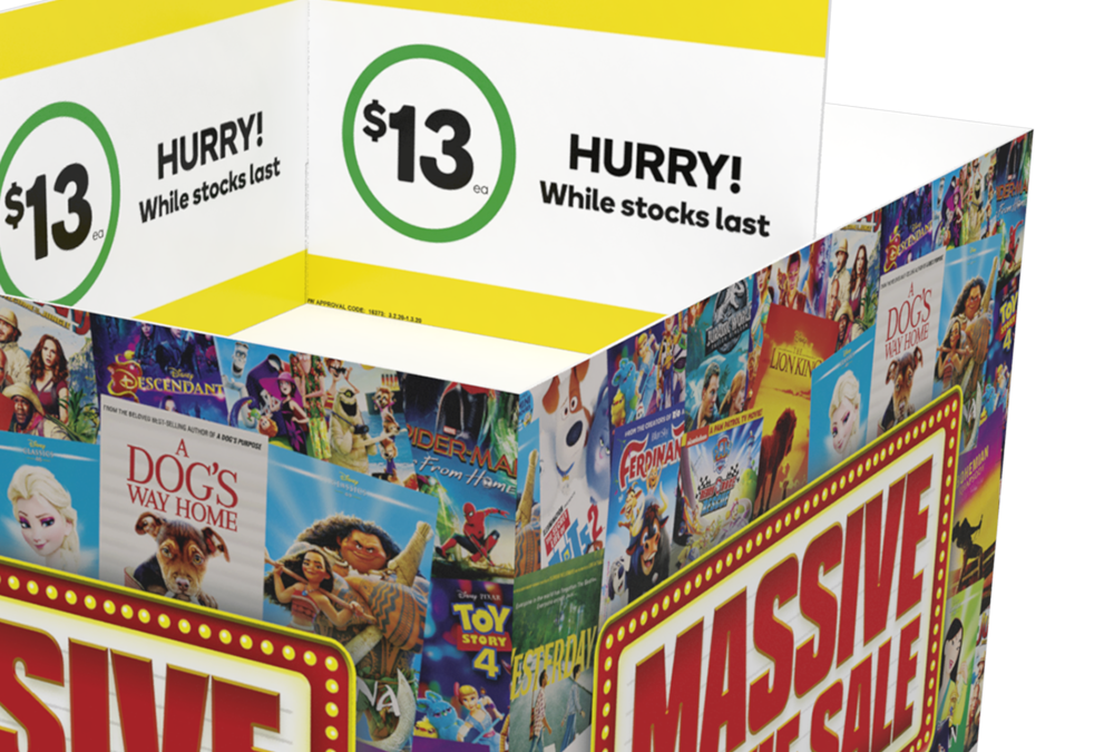 DVD & Boxset Rummage Bins