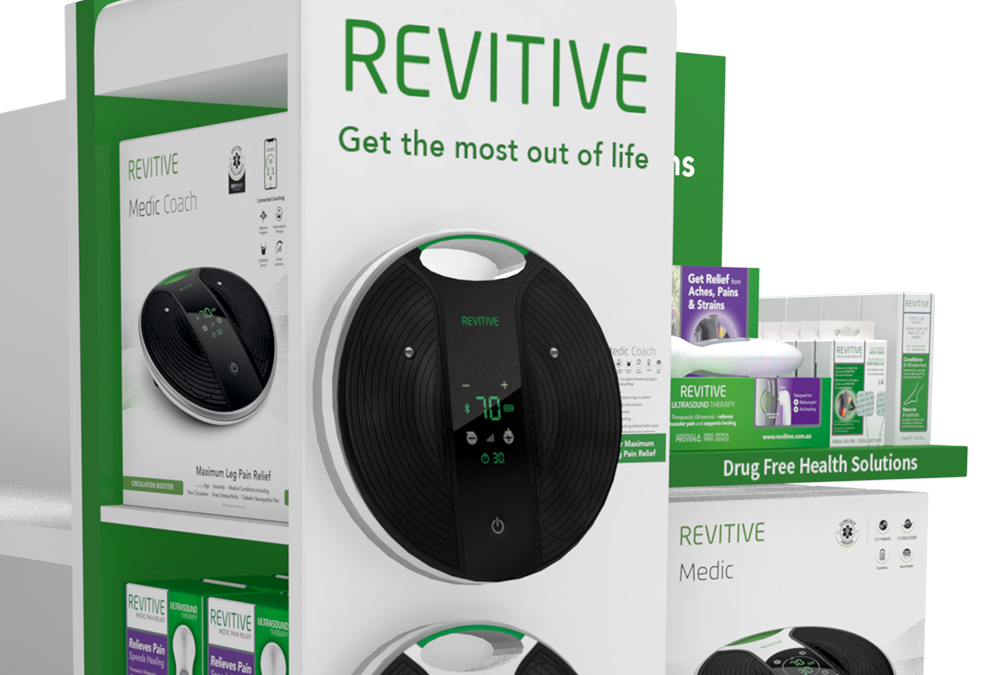 Harvey Norman Revitive Endcap